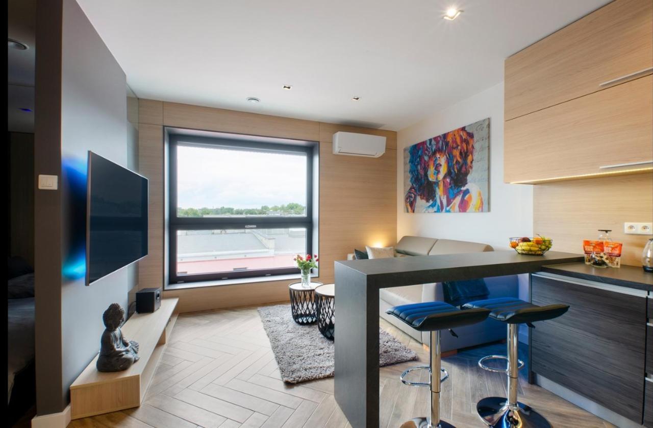 Lupoapartments Z Jacuzzi Pole Dance Leczycka 29 Klimatyzacja Parking Dostep Na Kod Łódź Chambre photo